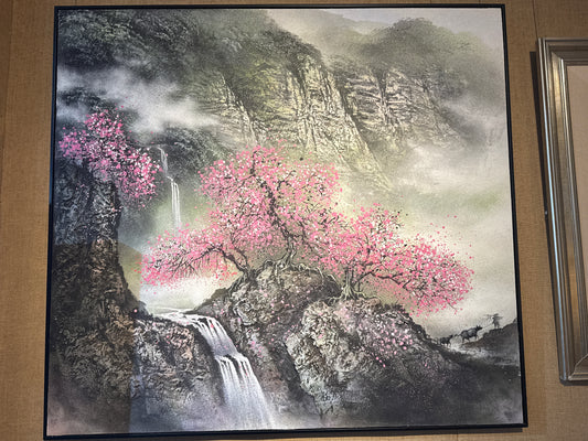 Peaks in Bloom 100c*100cm