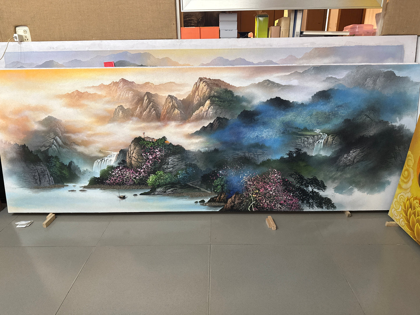Cascade of Stone 200cm*90cm