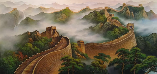The Greet Wall  220cm*120cm